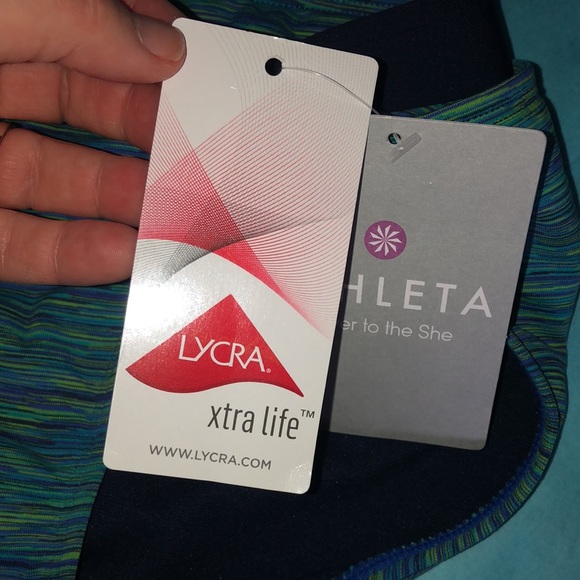 NWT Athleta Paddle Out Space Dye Swim Bottoms, Size Medium - Picture 6 of 8